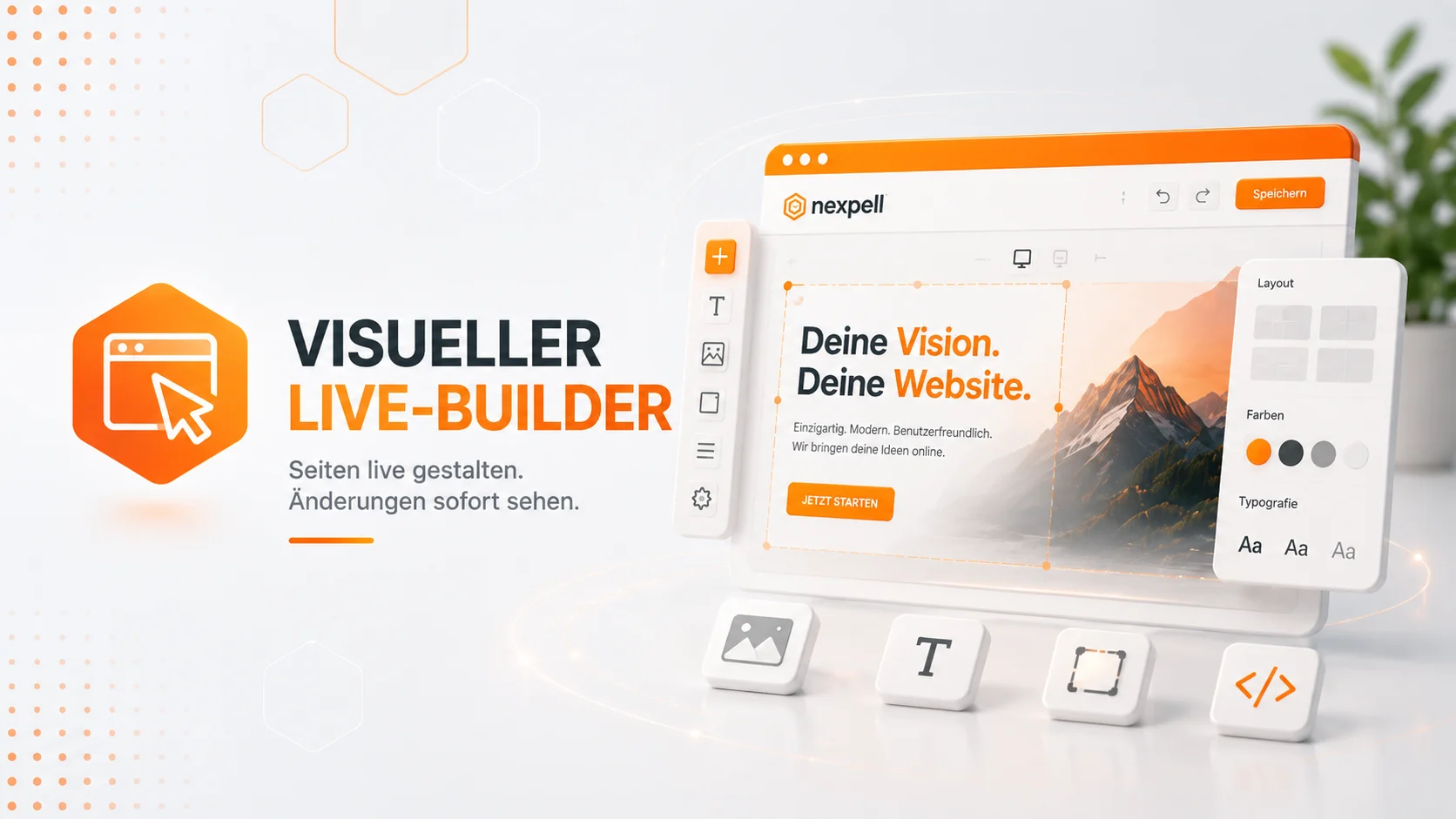 Visueller Live Builder